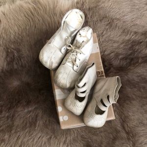 Antique Leather Baby Shoes in Penney’s Box - 2 Pair